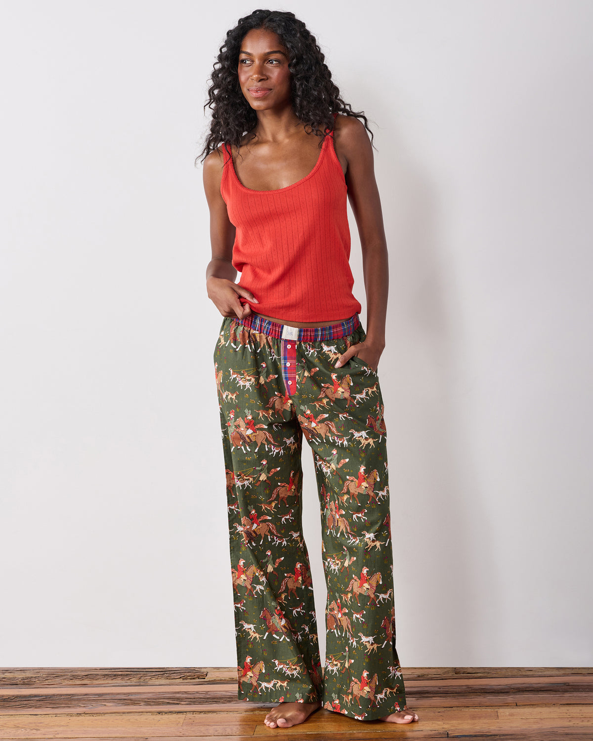 Fox & Hounds - Tall Nola PJ Pants - Pine Grove