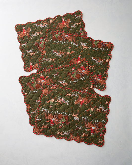Fox & Hounds - Placemats Set of 4 - Pine Grove