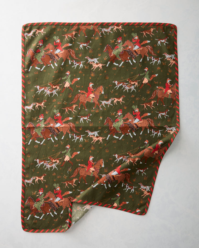 Fox & Hounds - Set of 2 Tea Towels - Pine Grove