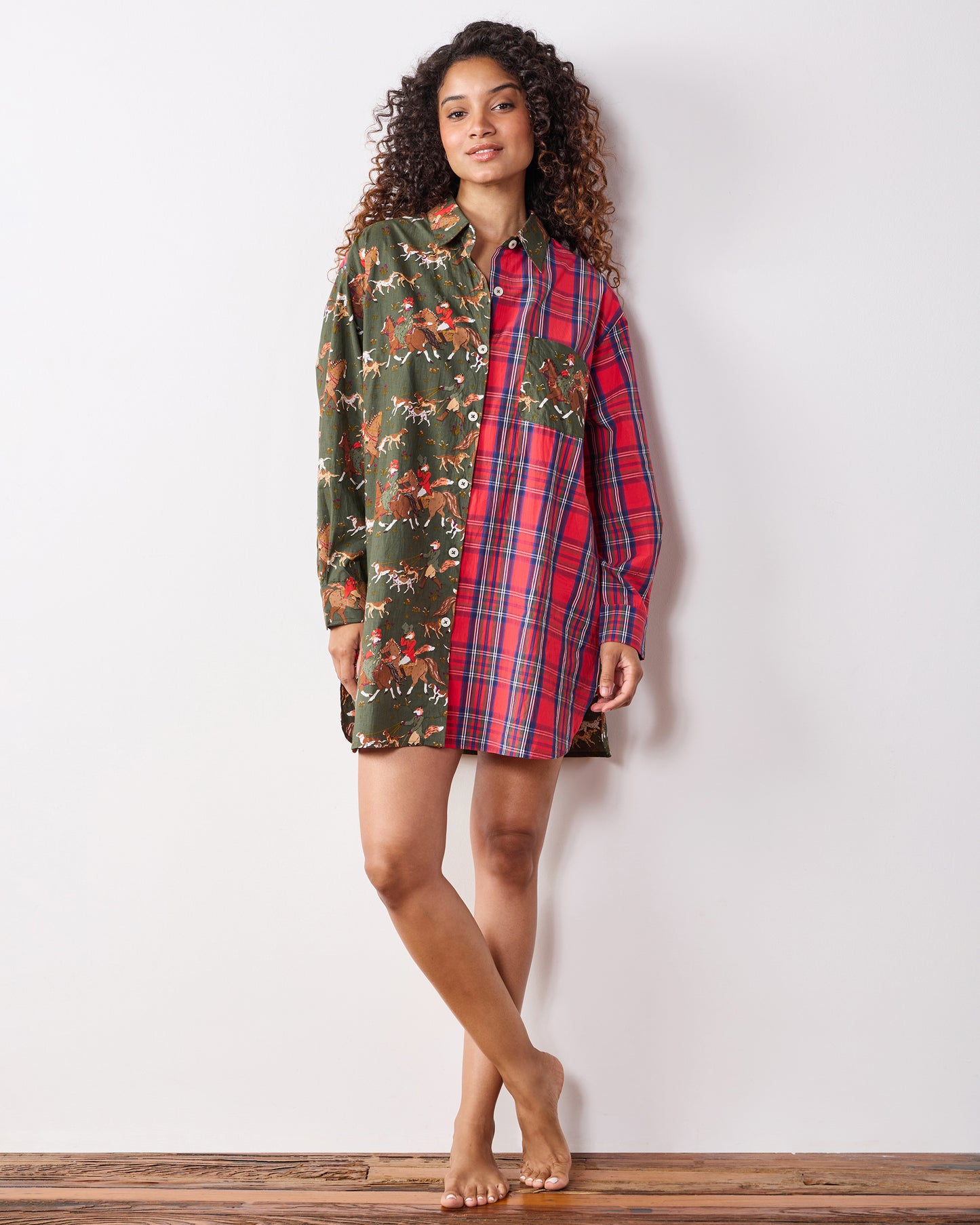 Fox & Hounds - Everyday Button Down Shirt - Pine Grove