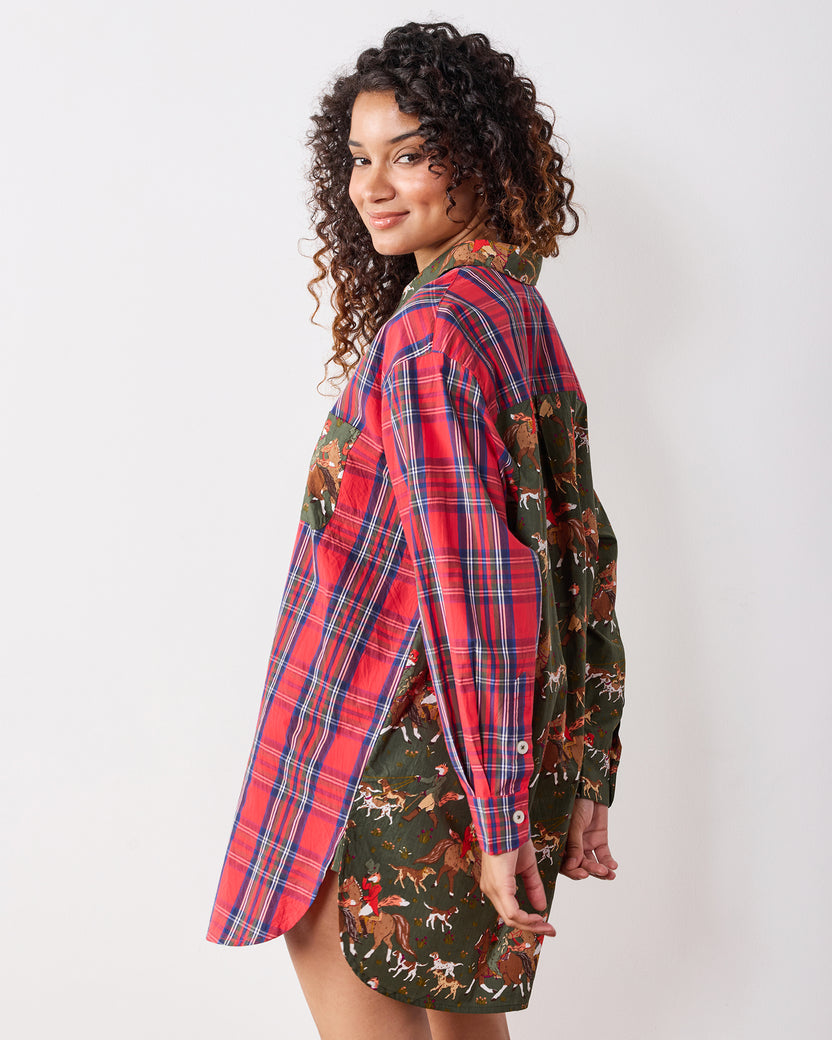 Fox & Hounds - Everyday Button Down Shirt - Pine Grove
