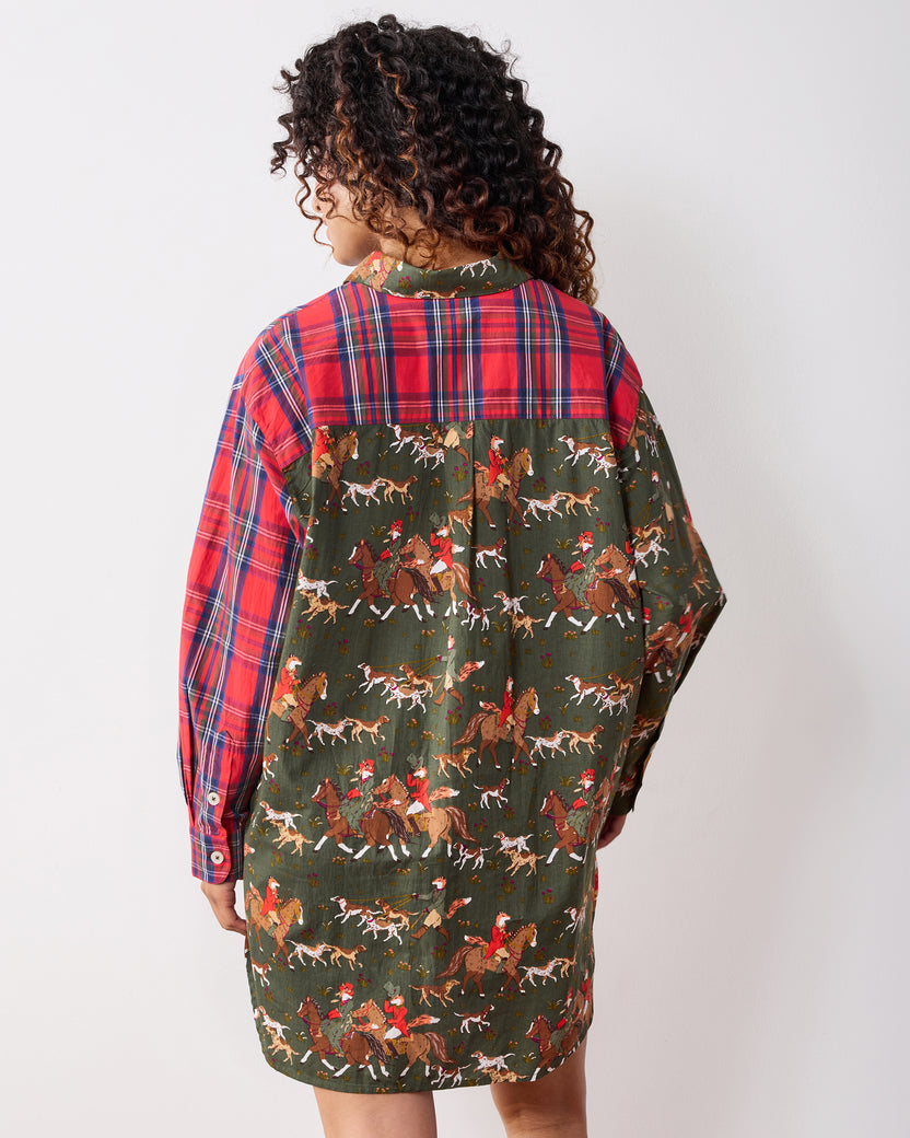 Fox & Hounds - Everyday Button Down Shirt - Pine Grove
