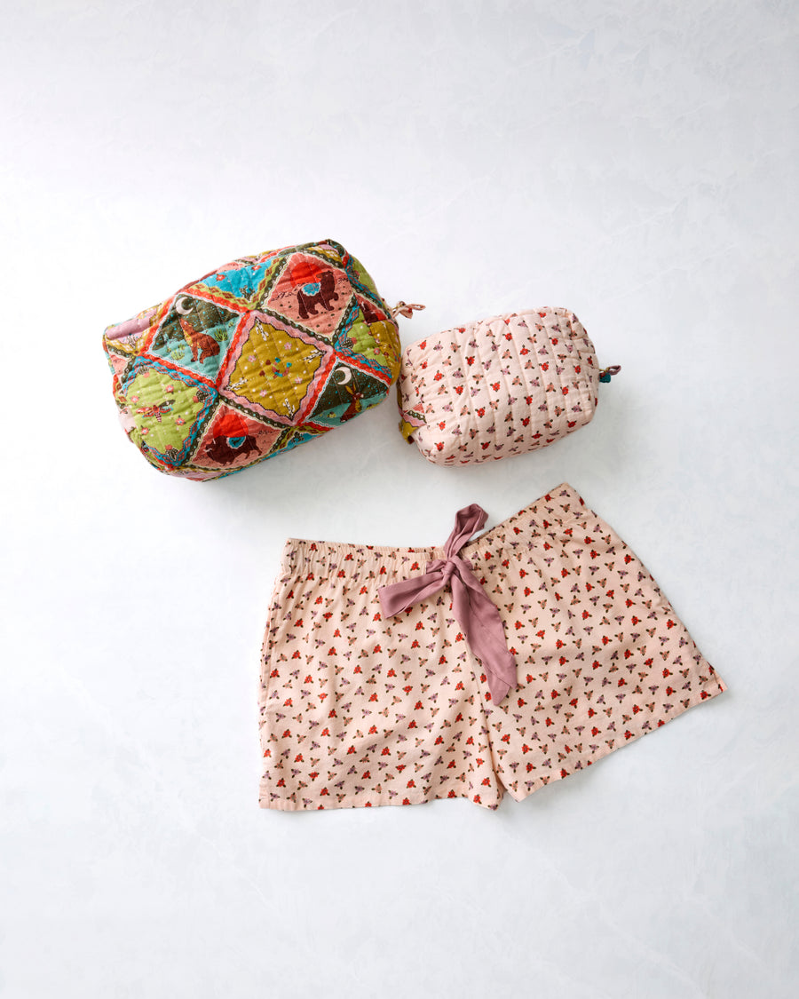 Frontier Flowers - Astrid Shorts & Pouches Bundle - Multi
