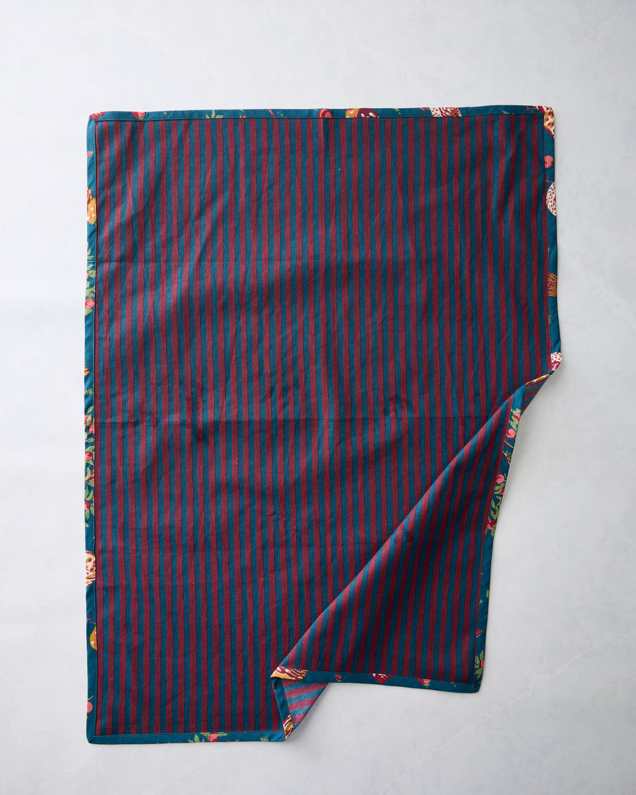 Hen House - Set of 2 Tea Towels - Navy