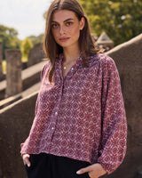 Meadow Mirage - Aspen Blouse - Texan Sunset