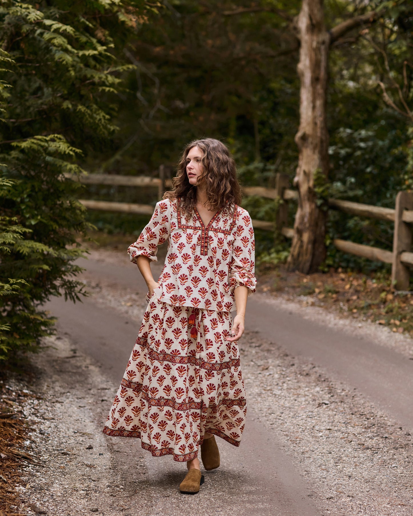 Sierra Bloom - Harmony Blouse - Fawn