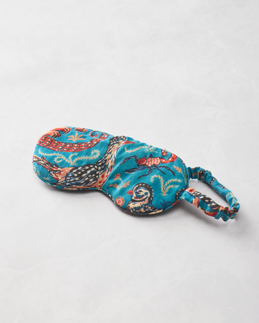 Canyon Critters - Eco Satin Eyemask - Teal