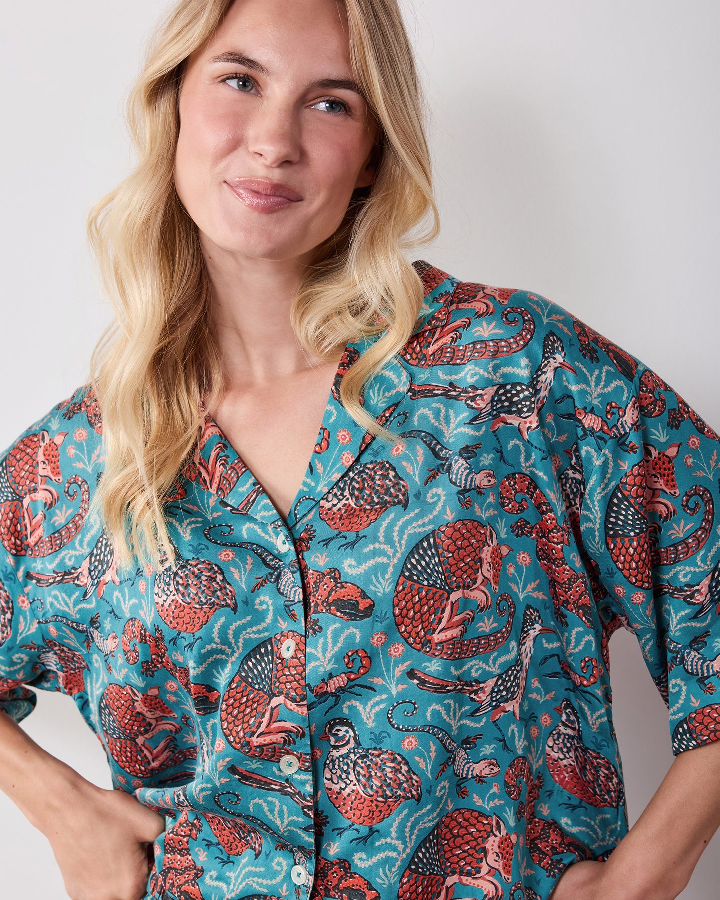 Canyon Critters - Eco Satin Sweet Dreams Set - Teal