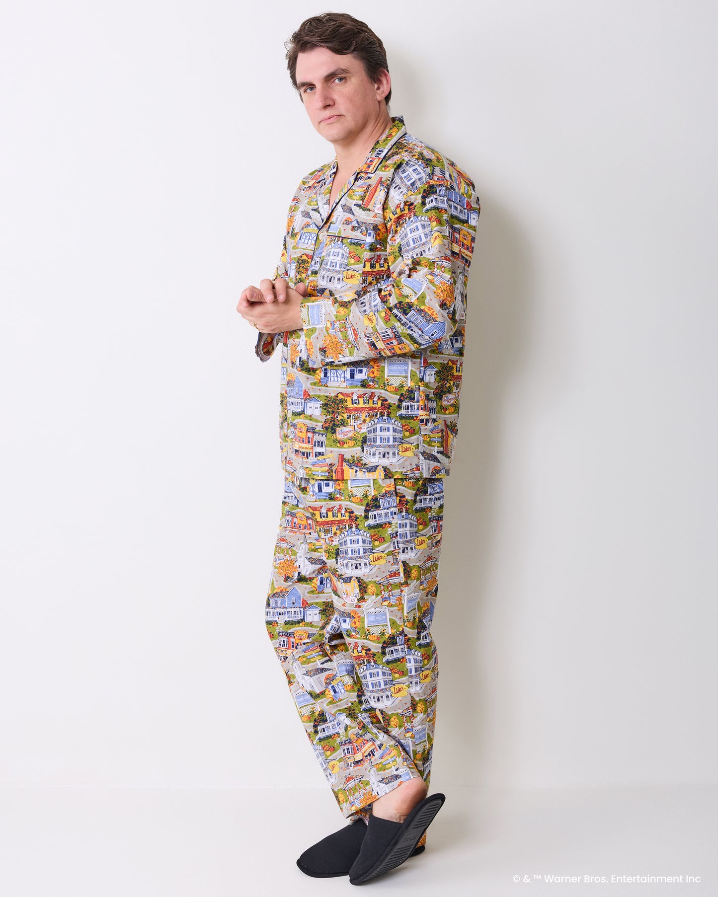 Stars Hollow - Men's Long PJ Set - Harvest Festival