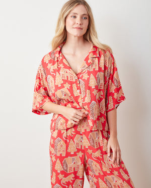 Gingerbread Party - Eco Satin Wildest Dreams Set - Ruby