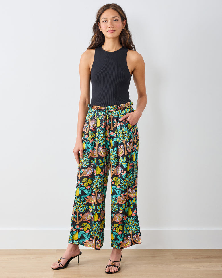 Partridge In A Pear Tree - Rowan Pant - Ink - Printfresh