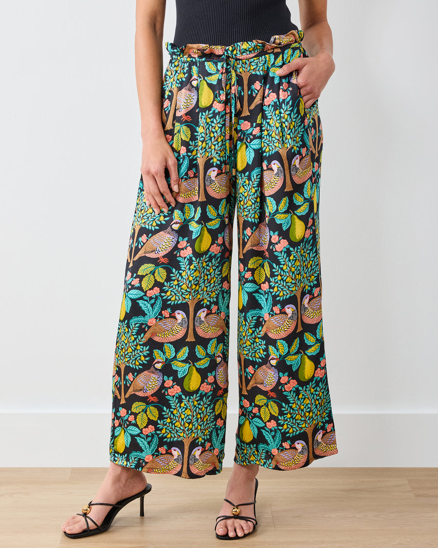 Partridge In A Pear Tree - Rowan Pant - Ink - Printfresh