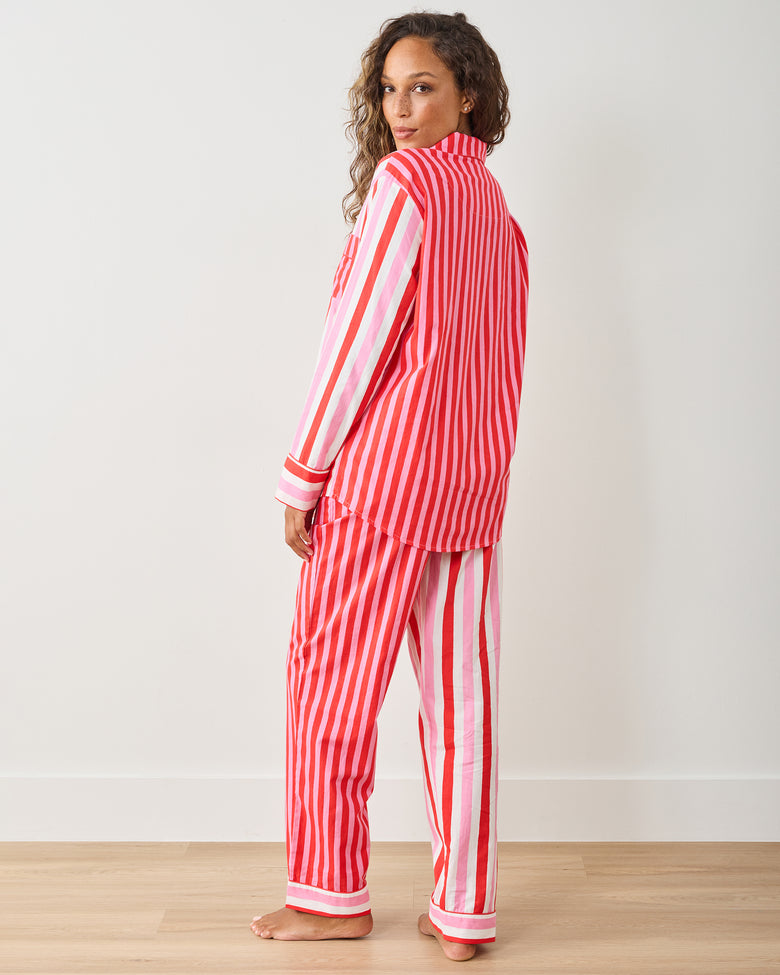 Gift Wrapping - Tall Long PJ Set - Peppermint Swirl - Printfresh
