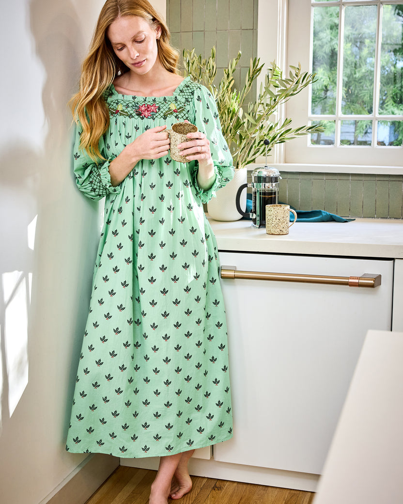 Holly Berry - Parker Nightgown - Sage