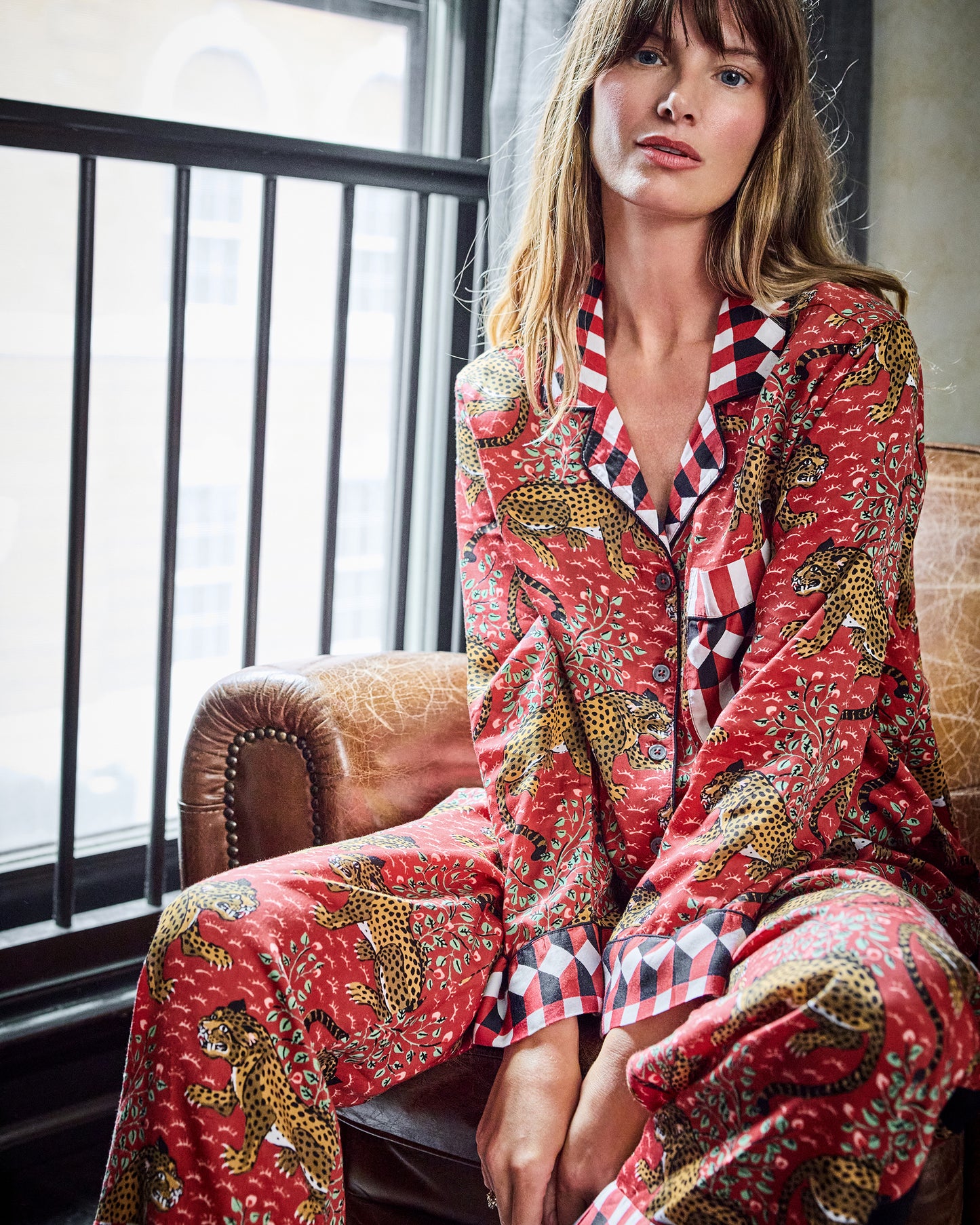 Bagheera - Eco Satin Rittenhouse Set - Scarlet - Printfresh