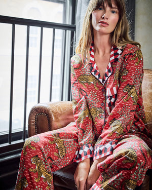 Bagheera - Eco Satin Rittenhouse Set - Scarlet