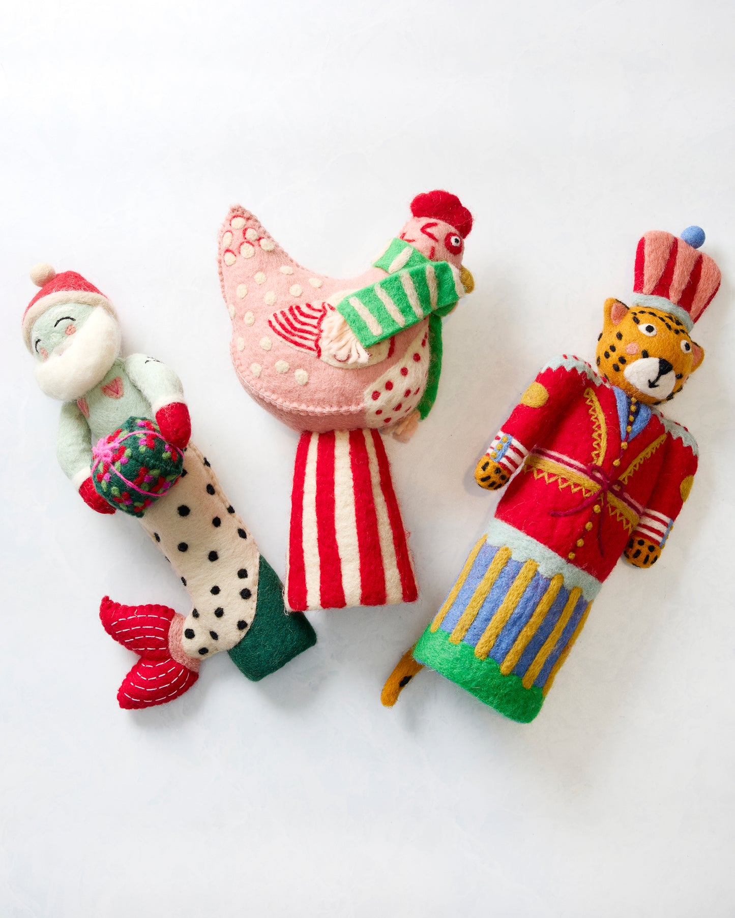 Merry Mermen - French Knot X PF Tree Topper - Blue - Printfresh