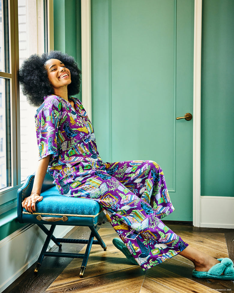 Elphaba's Alchemy  - Eco Satin Wildest Dreams Set - Brewed Blackberry - Printfresh