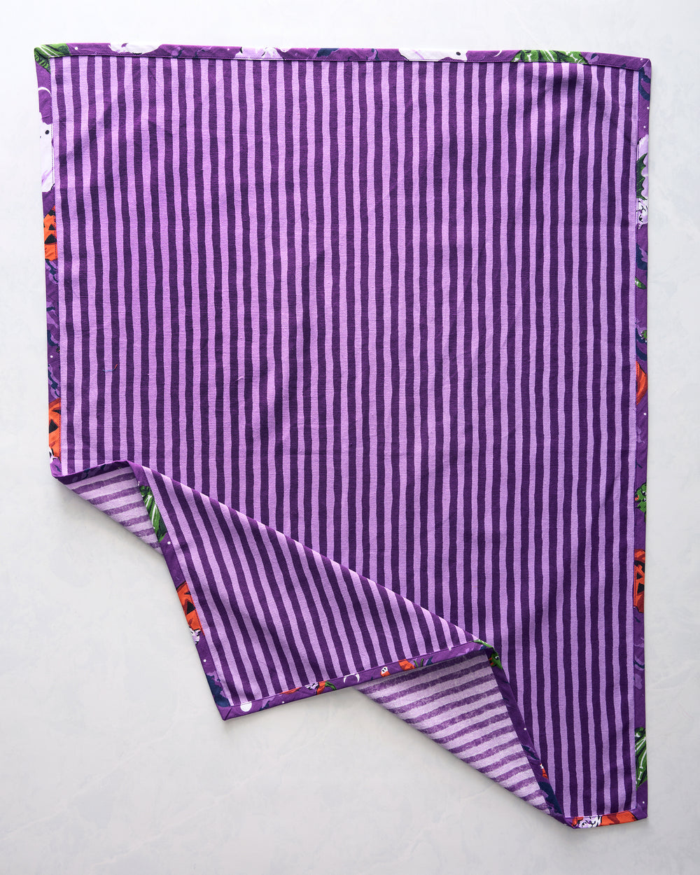 Halloween House Cats - Tea Towels Set Of 2 - Purple Tonic - Printfresh