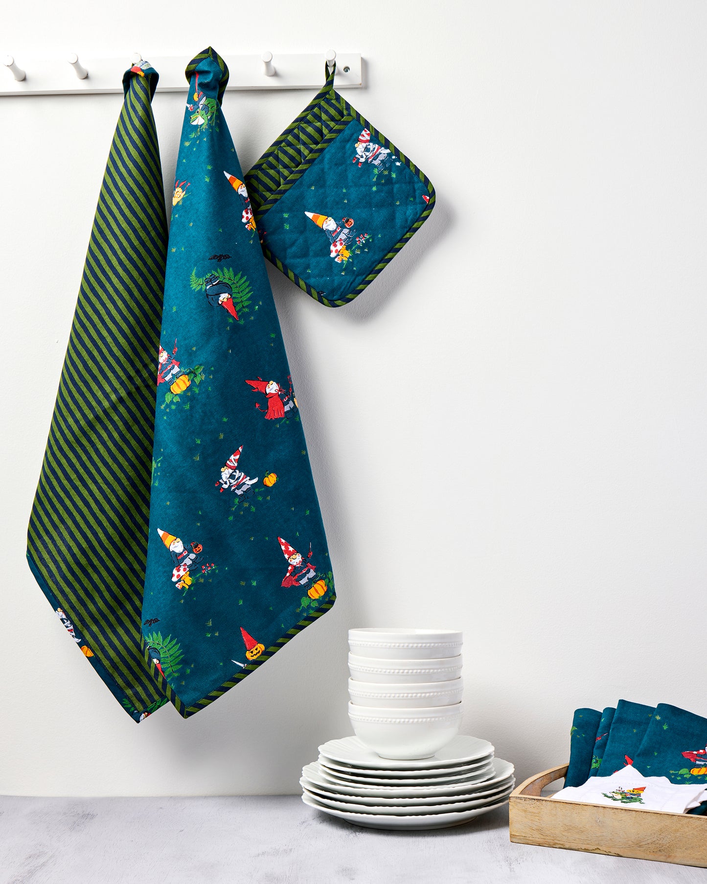 Mischief Night - Pot Holder - Nightfall Blue - Printfresh