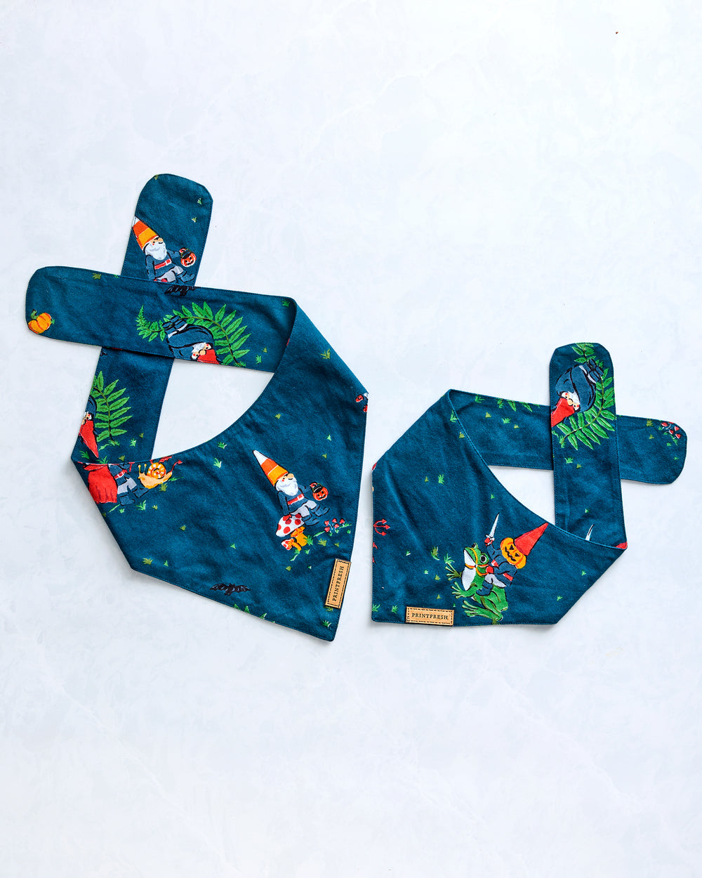 Mischief Night - Pet Bandana - Nightfall Blue - Printfresh