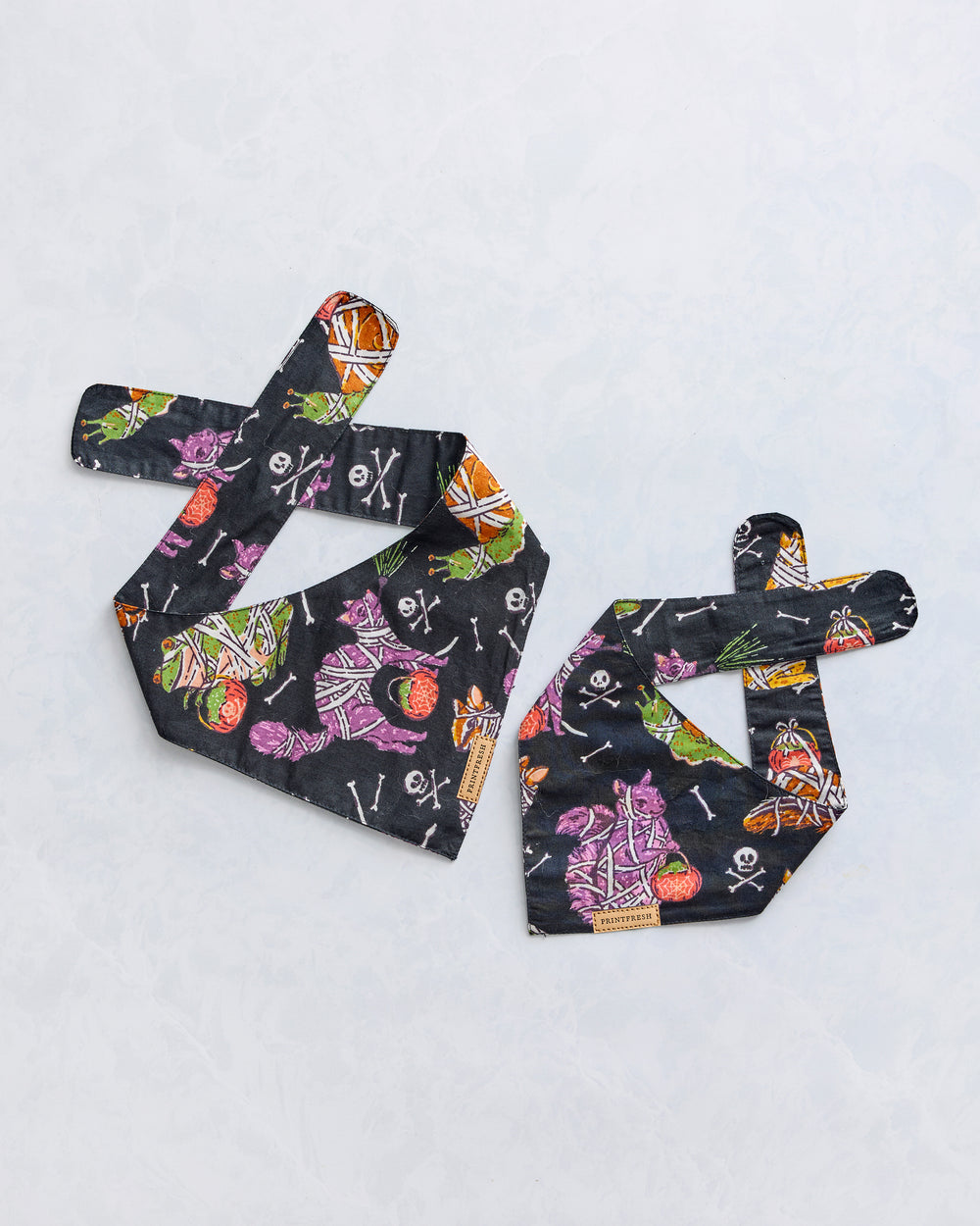 Monster Mash - Pet Bandana - Haunted House - Printfresh