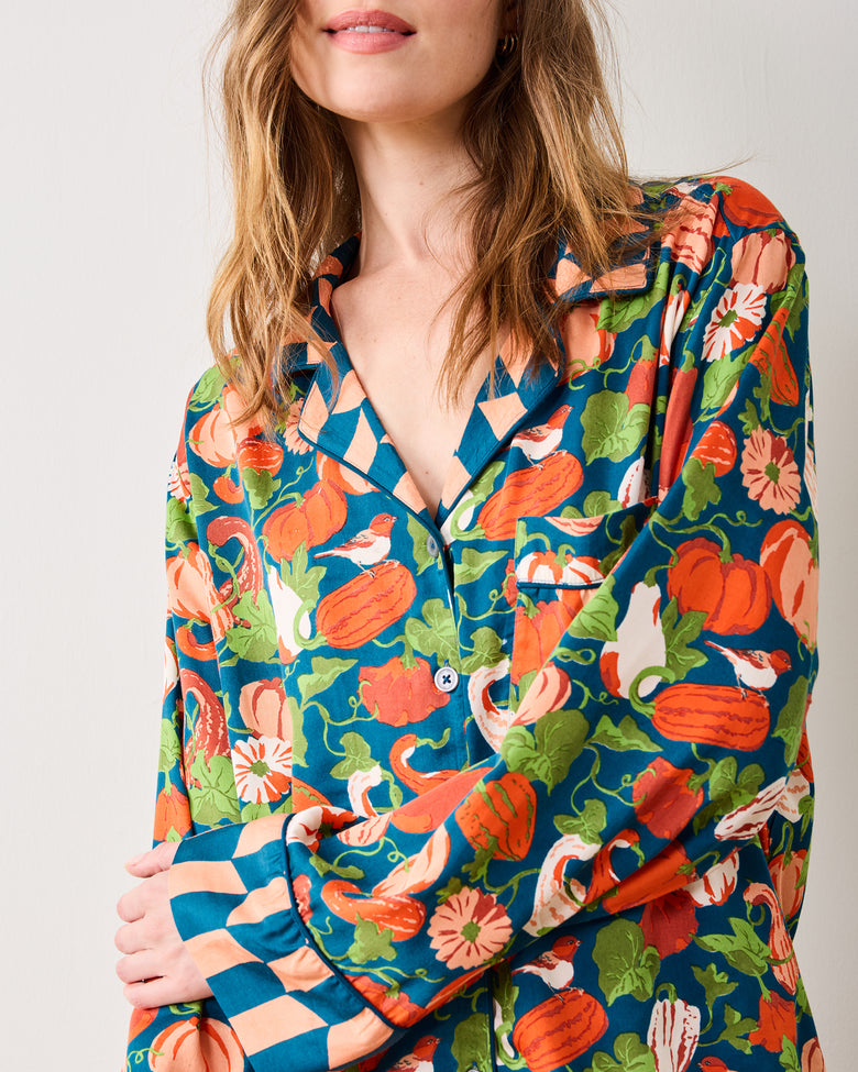 Pumpkin Patch - Eco Satin Soho Set - Midnight Harvest - Printfresh