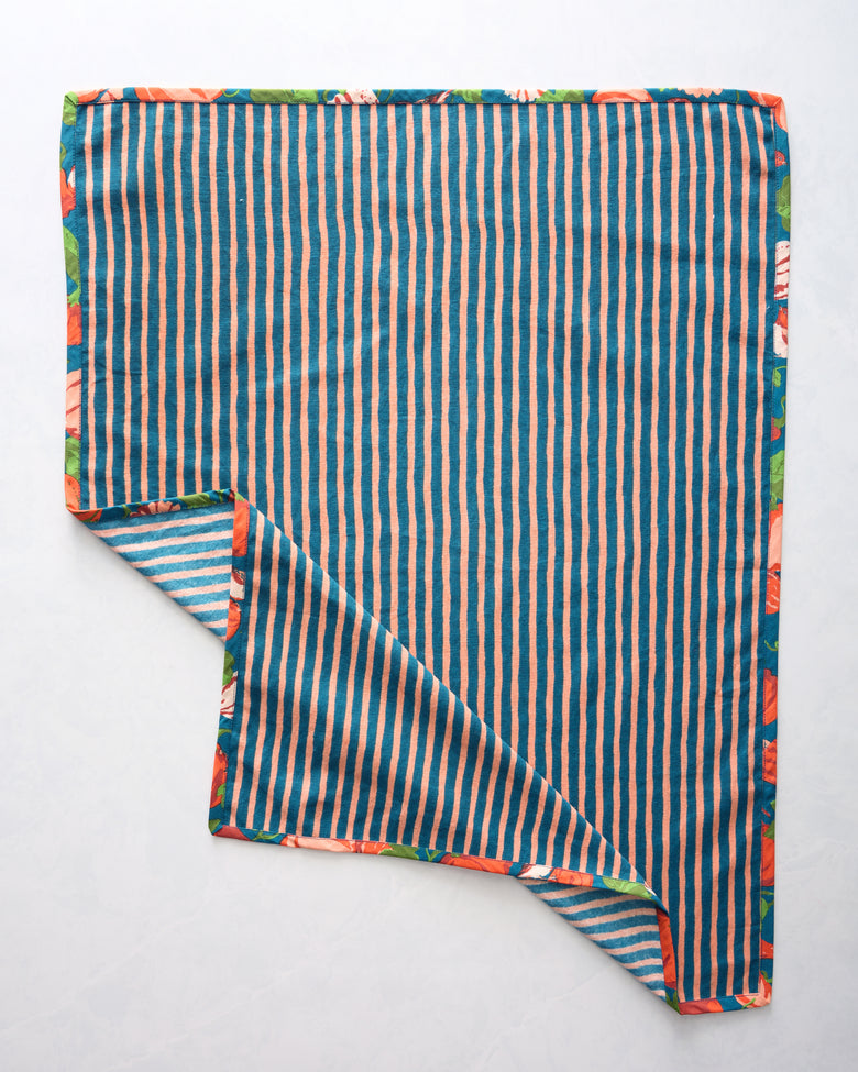 Pumpkin - Tea Towels Set Of 2 - Midnight Harvest - Printfresh