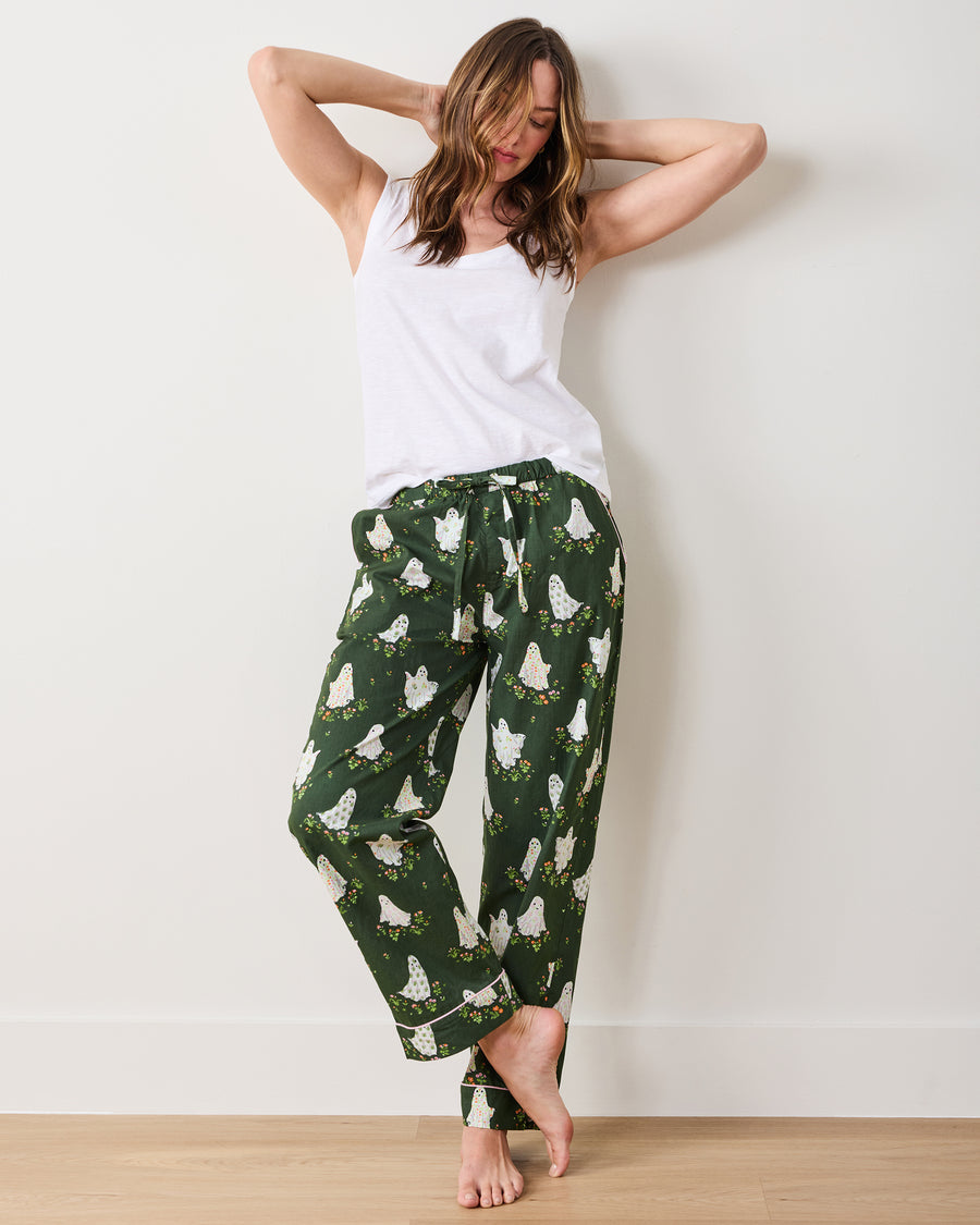 Gardening Ghosts - PJ Pants - Overgrown Moss