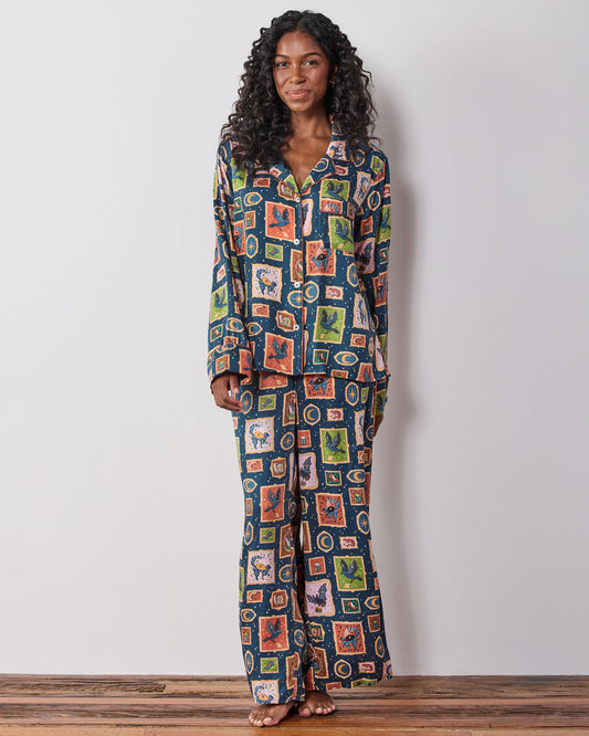 Midnight Gallery - Tall Eco Satin Soho Set - Night Sky