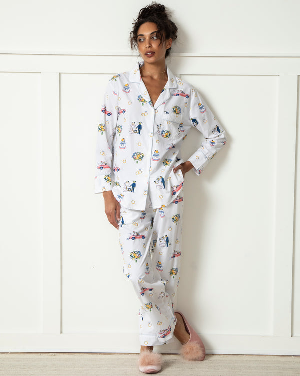 Happily Ever After - Long PJ Set - Cloud - Printfresh