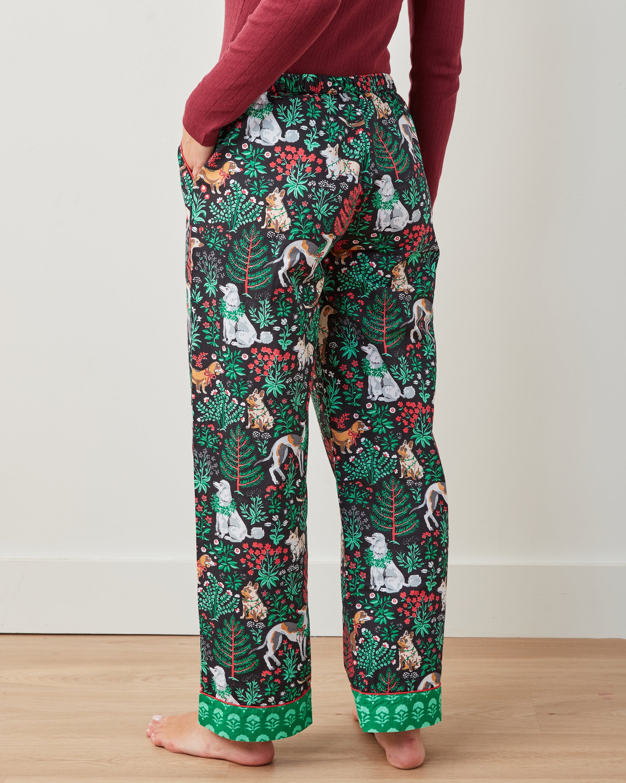 Happy Howlidays - PJ Pants - Ink - Printfresh