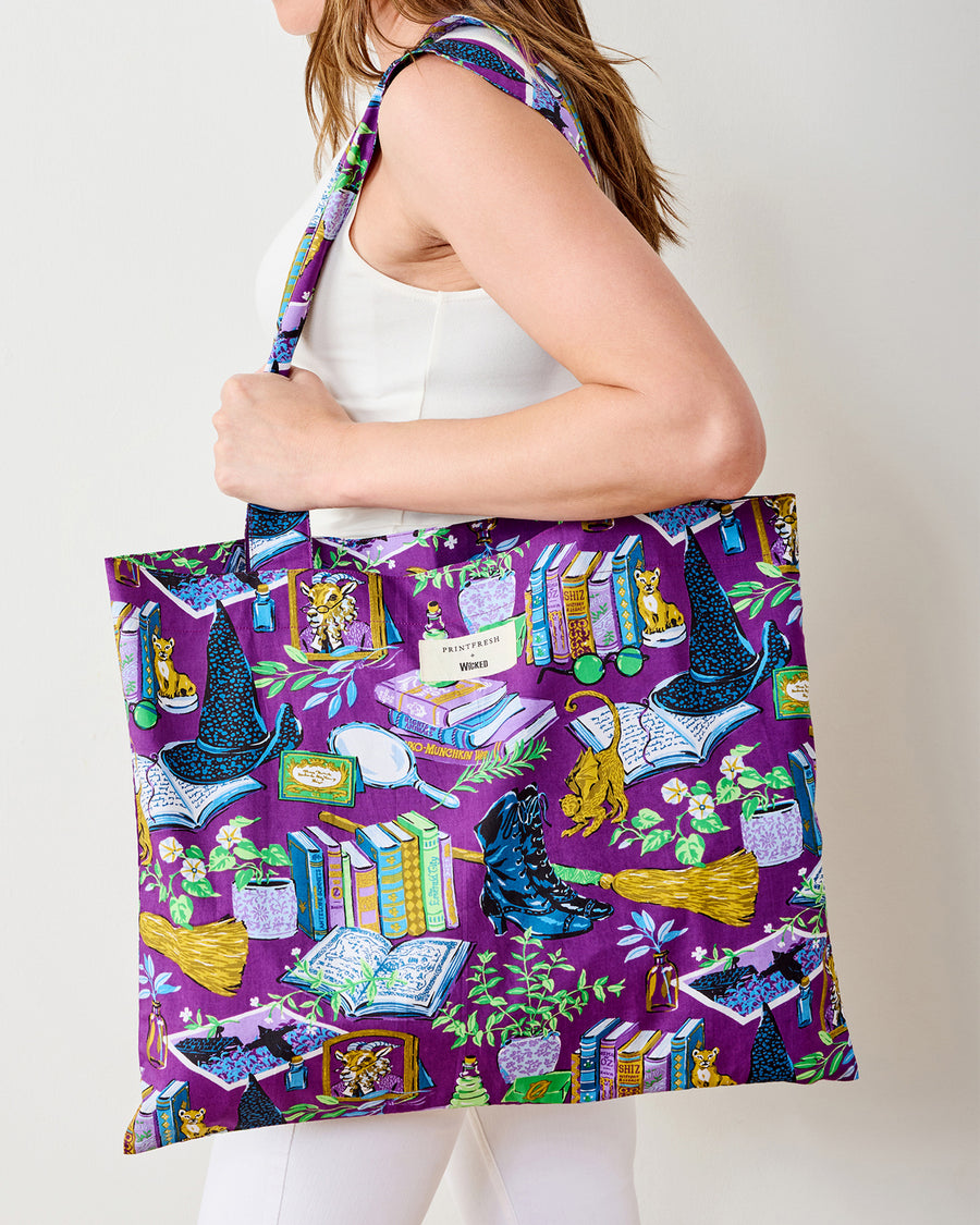 Elphaba's Alchemy - Go to Tote - Brewed Blackberry - Printfresh