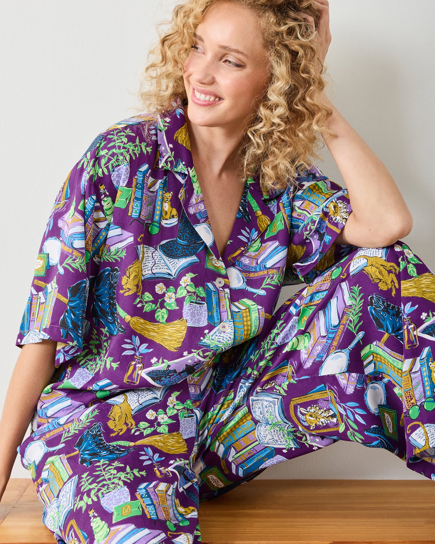 Elphaba's Alchemy  - Eco Satin Wildest Dreams Set - Brewed Blackberry - Printfresh