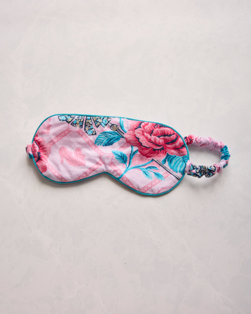 Glinda's Garden - Eye Mask - Popular Pink - Printfresh