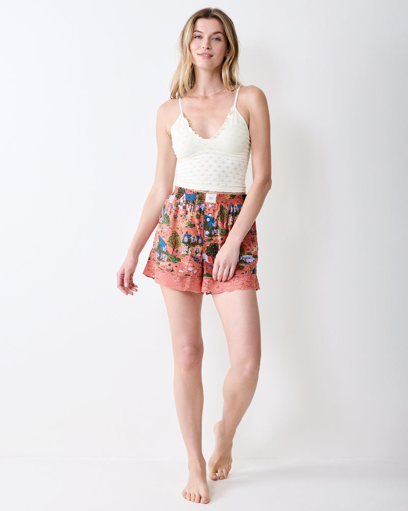 English Countryside - Daphne Boxers - Dusty Rose