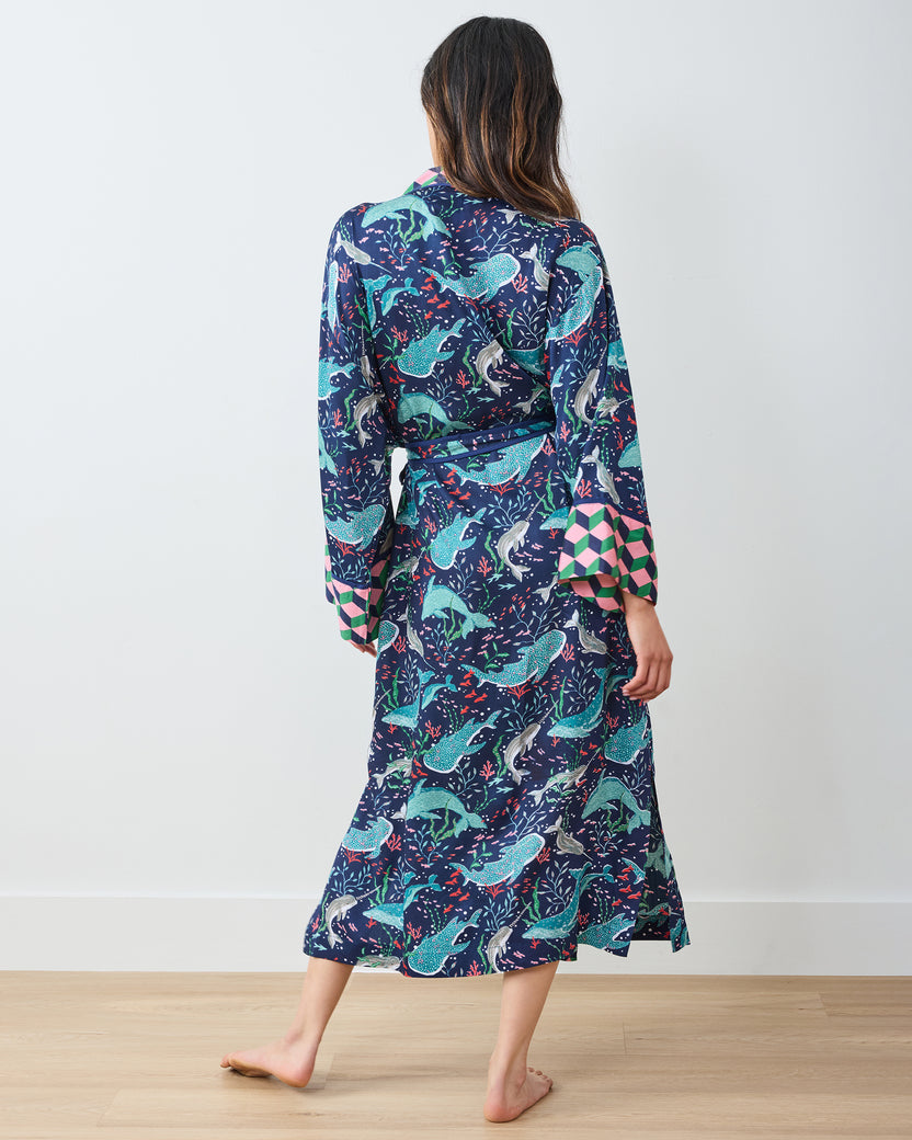 Arctic Sealife - Eco Satin Sweet Dreams Set - Blue Chill - Printfresh