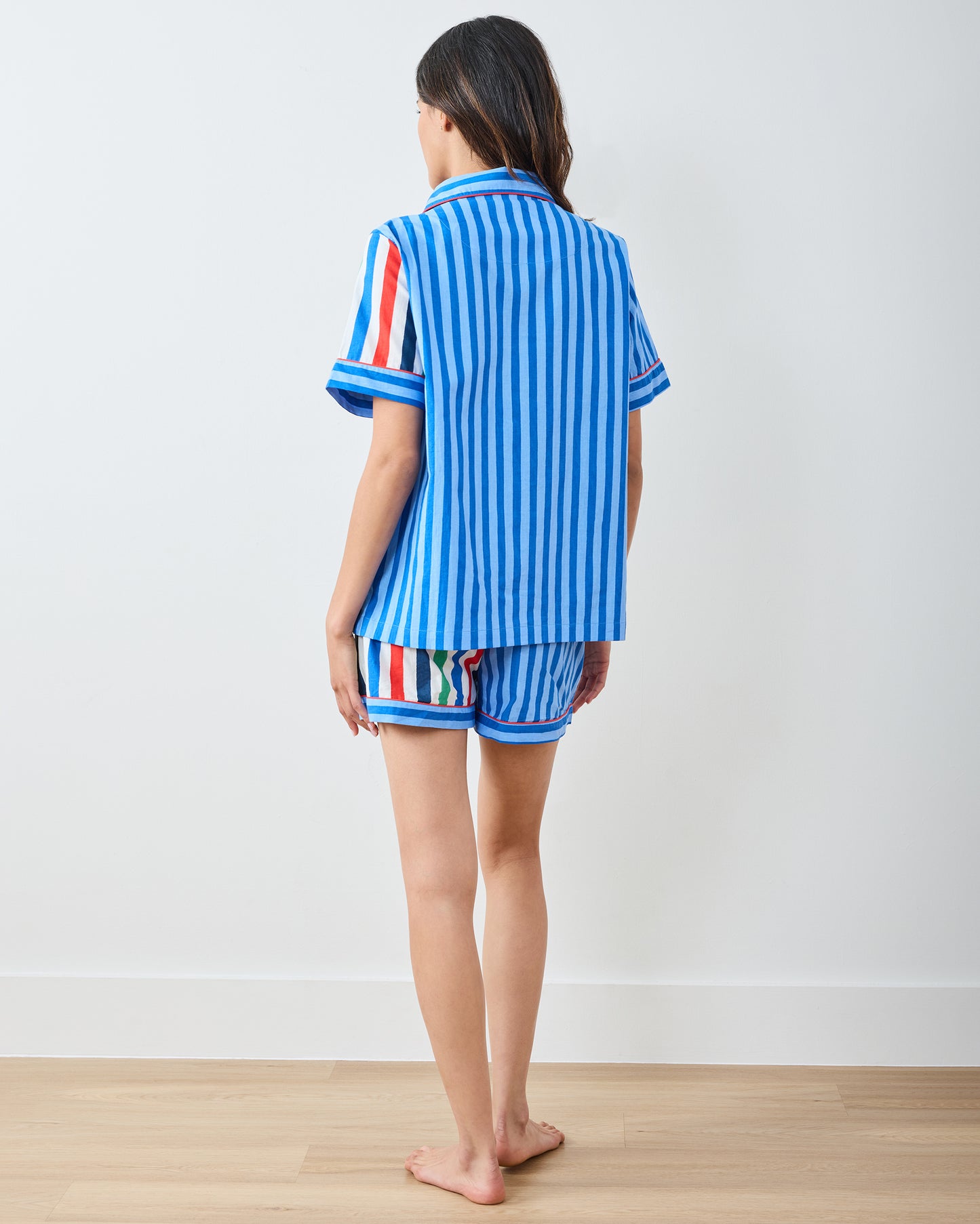 Gift Wrapping - Short PJ Set - Nautical Stripe - Printfresh