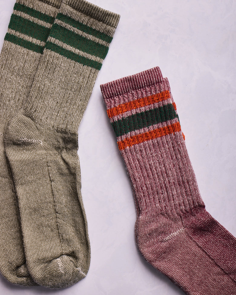 Moss - Merino Activity Socks - American Trench - Printfresh
