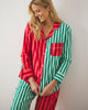 Holiday Stripes - Long PJ Set - Spearmint & Peppermint - Printfresh