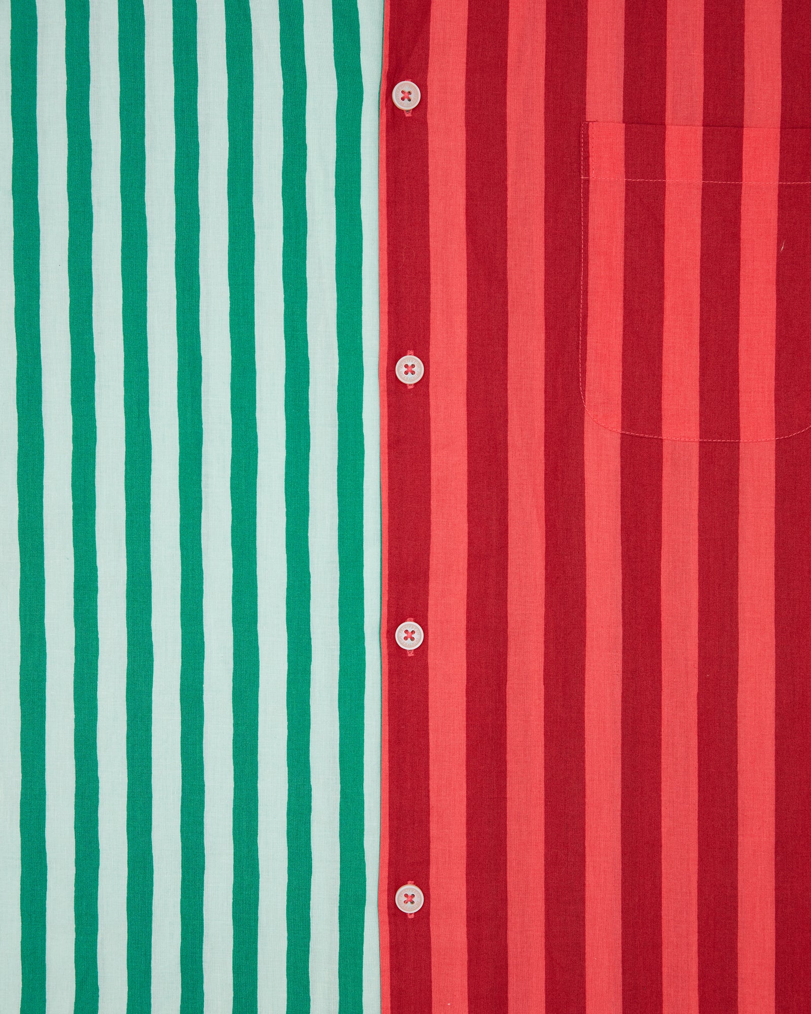 Holiday Stripes - Long PJ Set - Spearmint & Peppermint - Printfresh