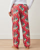 Holly Jolly Bagheera - Flannel PJ Pants - Ruby - Printfresh