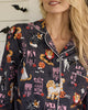 Howloween Night - Tall Long PJ Set - Moon Rock - Printfresh