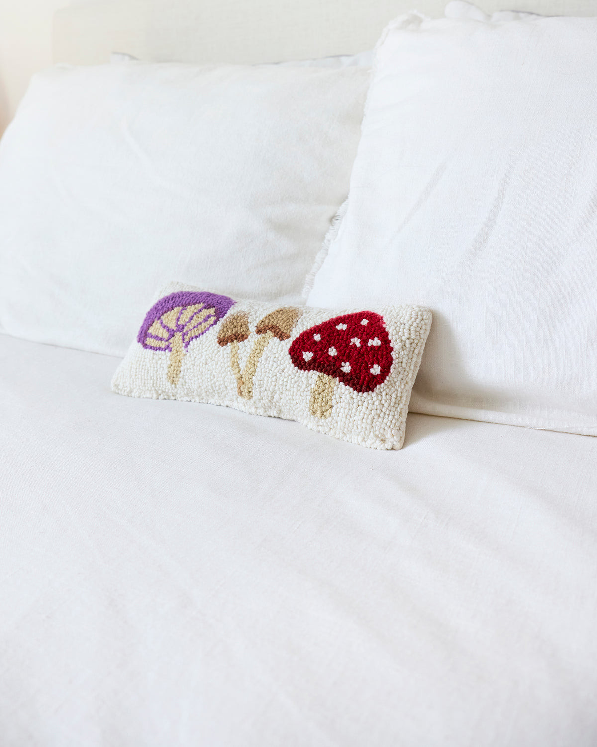 Mushrooms - Hook Accent Pillow - Printfresh
