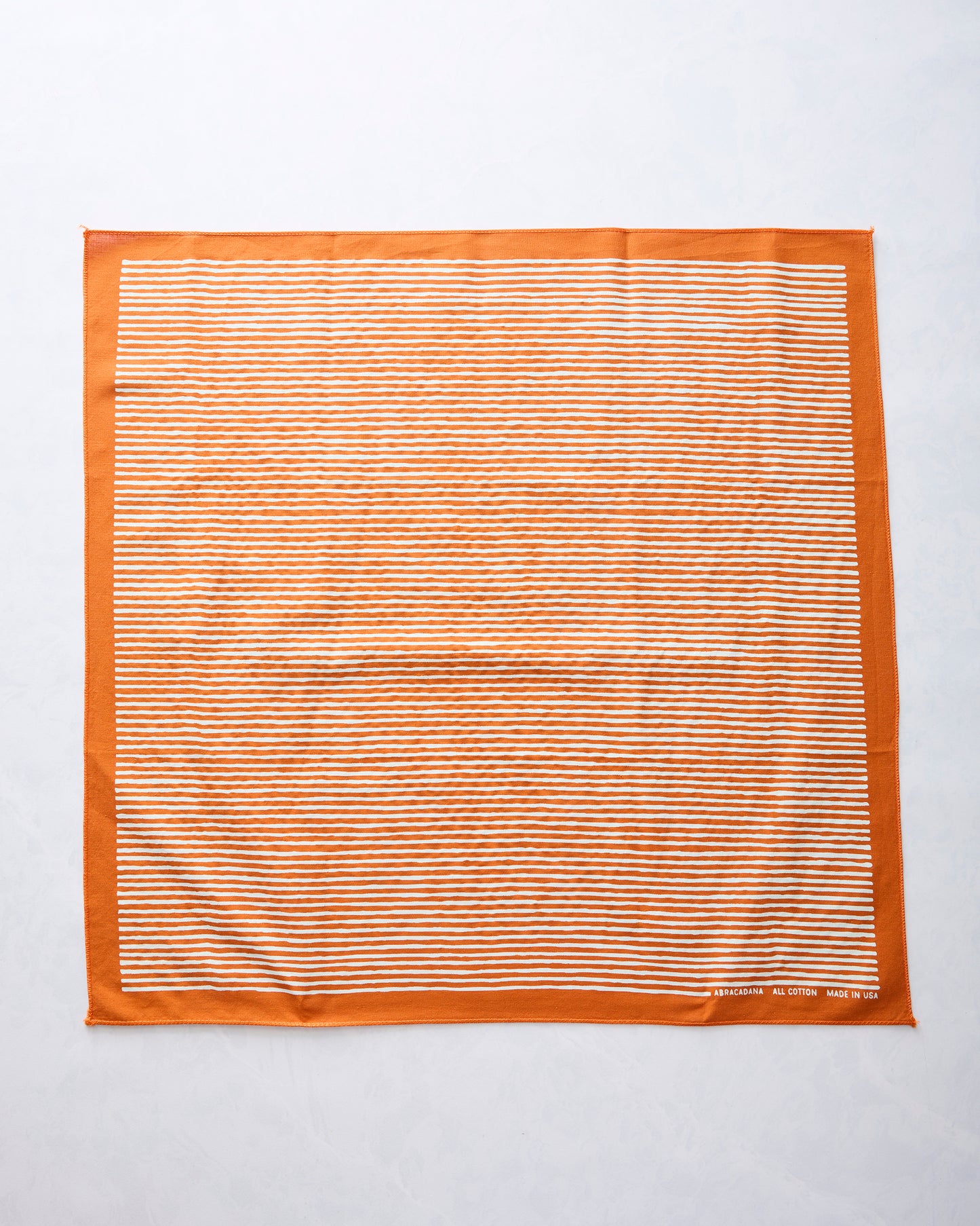 Marmalade Orange - Striped Bandana - Abracadana - Printfresh