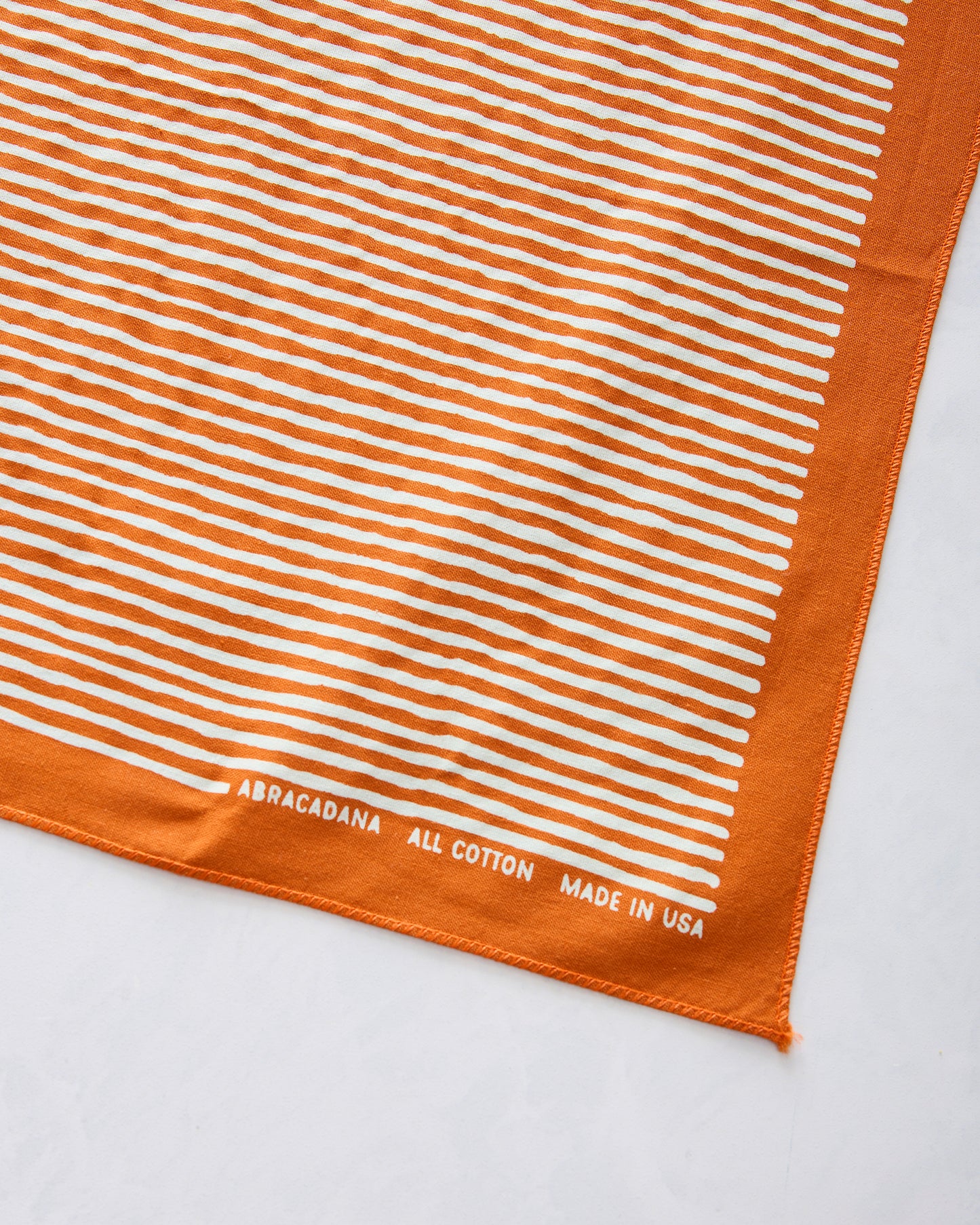 Marmalade Orange - Striped Bandana - Abracadana - Printfresh