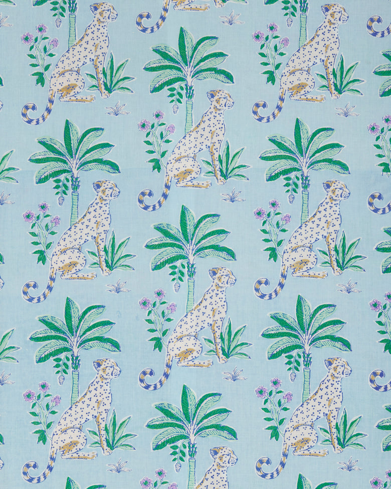 Leopard Mirage - Ocean View Shift - Oasis Sky - Printfresh