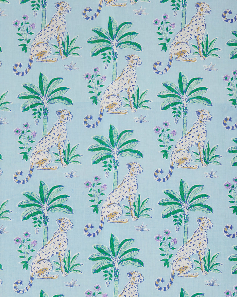 Leopard Mirage - Ocean View Shift - Oasis Sky - Printfresh