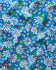 Lucky Daisy - Eco Satin Chic To Sleep Shortie - Deep Cobalt - Printfresh