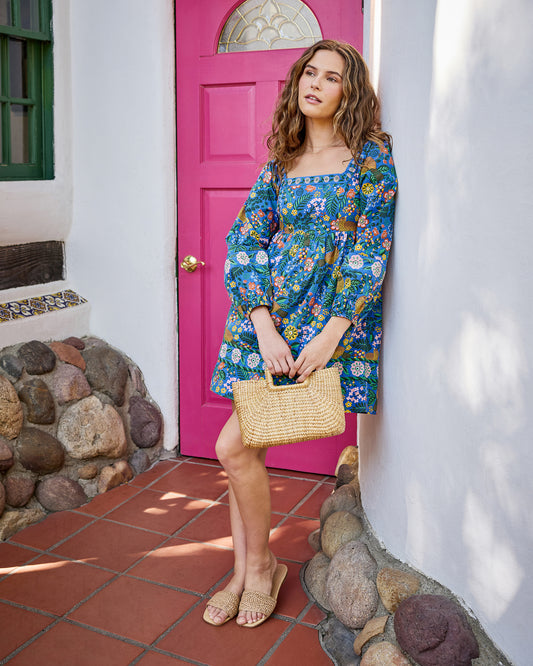 Willow Wren - Maria Dress - Oasis - Printfresh